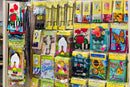 Garden Flag Waterfall Display for Pegboard