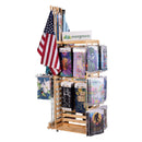 Flag and Mailbox Cover Wooden Display