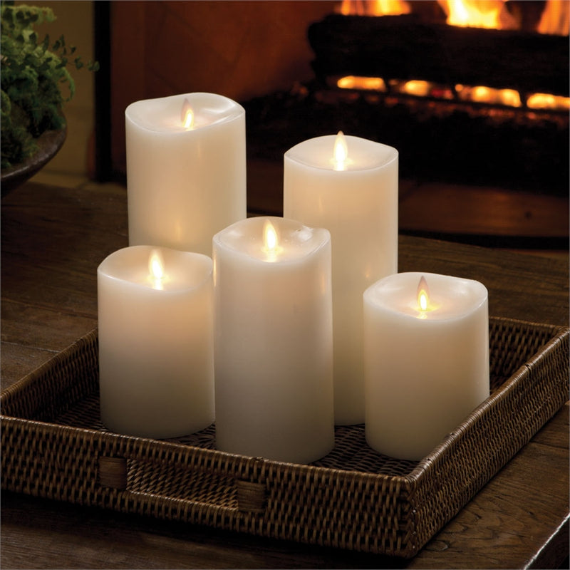 Napa Home Garden, LIGHTLI MOVING FLAME PILLAR 3.5x5,10032