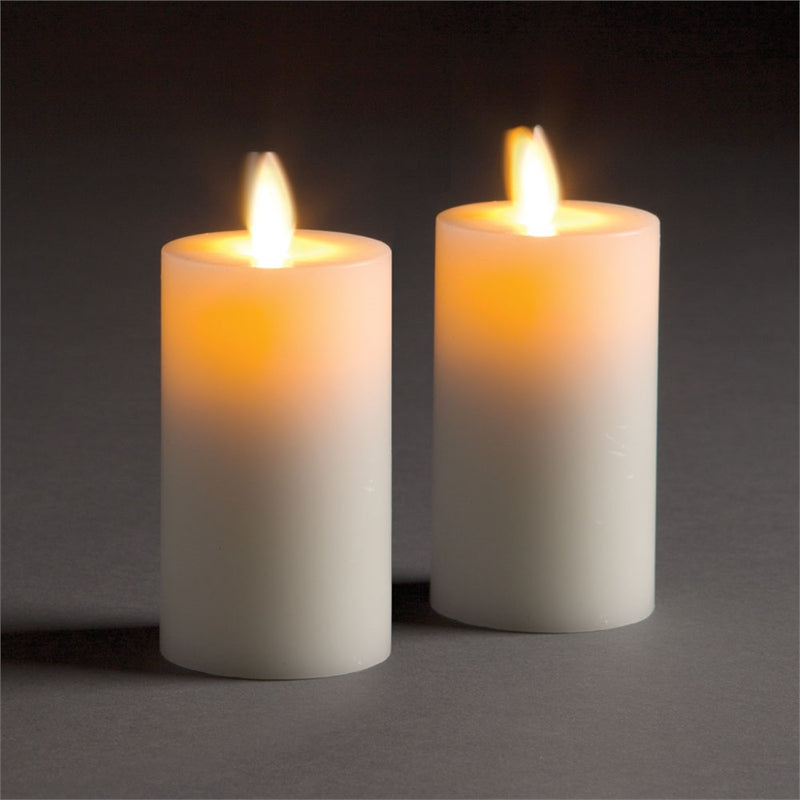 Napa Home Garden, LIGHTLI MOVNG FLME VOTIVE 2x4 ,SET OF 2,10130