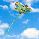 Ever Fliers Big Bold Patterned Bee Kite with Tail and Reel
