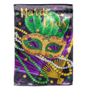 Mask and Beads Lustre House Flag