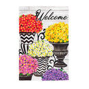 Fall Topiary Suede House Flag