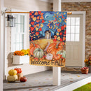 Alive in Fall Suede House Flags