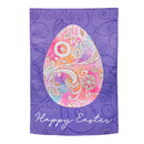 Rainbow Egg Suede House Flag
