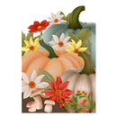 Pumpkin Patch Suede House Flag