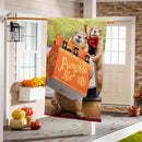 Pumpkin Ale Suede House Flag