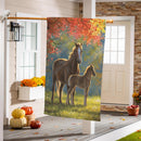 Family Time Suede House Flag