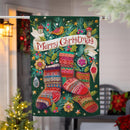 Sock Ornaments Suede House Flag