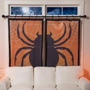 Black Spider Shadow Scapes Window Shade, Set of 2