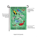 Flock Together Garden Flag