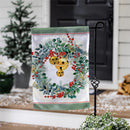 VivaStyle Burlap Garden Flag, Festive Foliage
