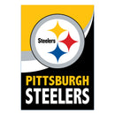 Pittsburgh Steelers Burlap Flag GDN Size