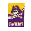East Carolina University Burlap Flag GDN Size