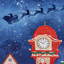 Christmas Eve Linen Garden Flag