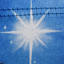 Holy Night Nativity Garden Lustre Flag