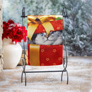 Gift Cat Lustre Garden Flag_x000D_