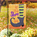 If the Shoe Fits Garden Suede Flag