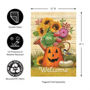 Halloween Watering Can Suede Garden Flag_x000D_