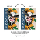Mooove Over For Fall Suede Garden Flag_x000D_
