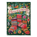 Sock Ornaments Suede Garden Flag