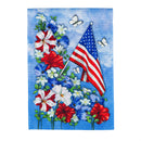 Patriotic Garden Garden Waffle Flag