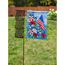 Patriotic Garden Garden Waffle Flag