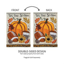 Tis' The Season Fall Applique House Flag