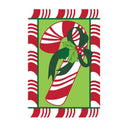 Candy Cane Applique House Flag