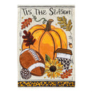 Tis' The Season Fall Applique Garden Flag_x000D_