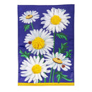 Daisy Days Applique Garden Flag