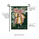 Golden Bells Applique Garden Flag