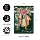 Golden Bells Applique Garden Flag