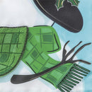 Snowman and Chickadee Applique Garden Flag