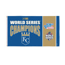 Kansas City Royals Single Sided Flag w/ 2 Grommets, 3'x5' Multi Win Flag