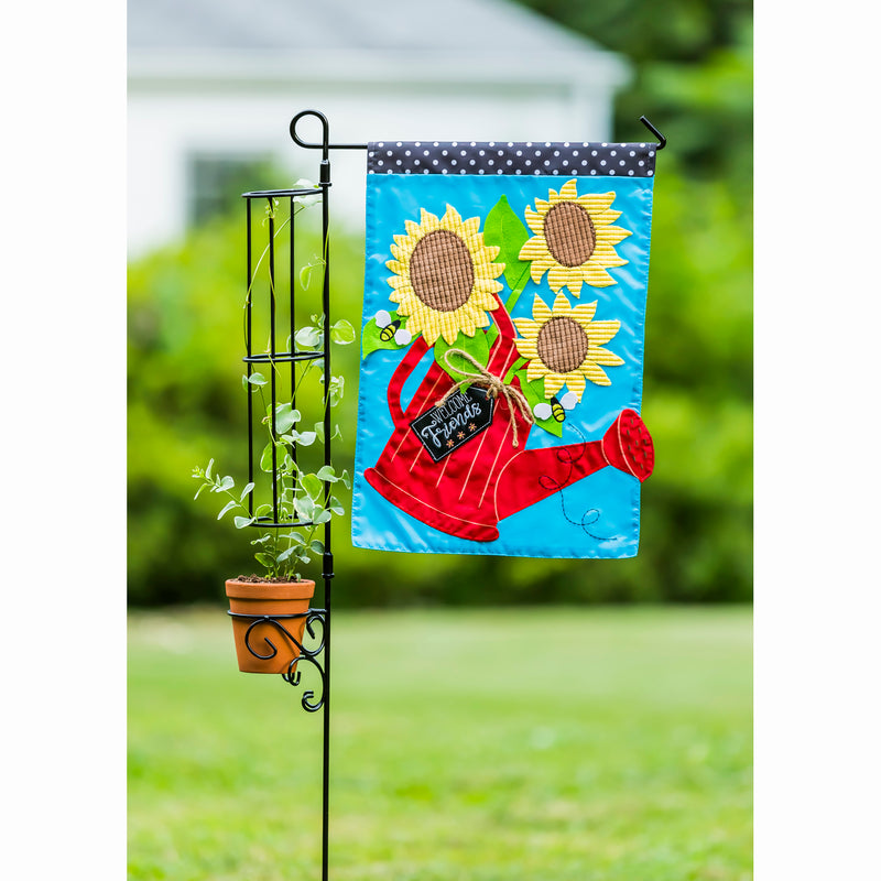 4" Planter Garden Flag Stand,20026