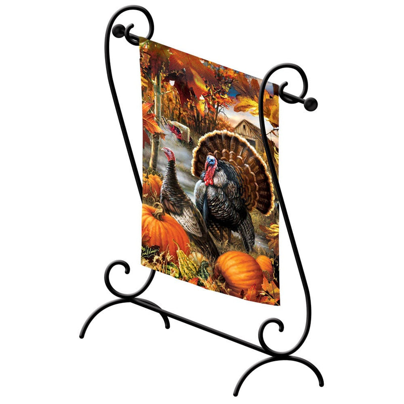 Estate Scroll Garden Size Flag Stand,20035