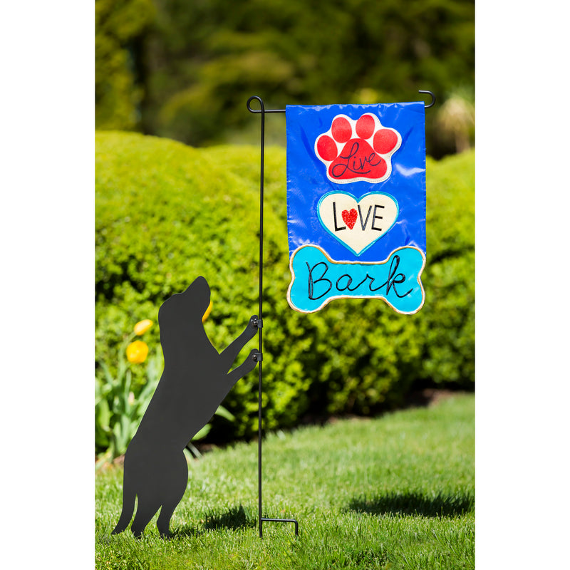 Dog Garden Flag Stand,20136