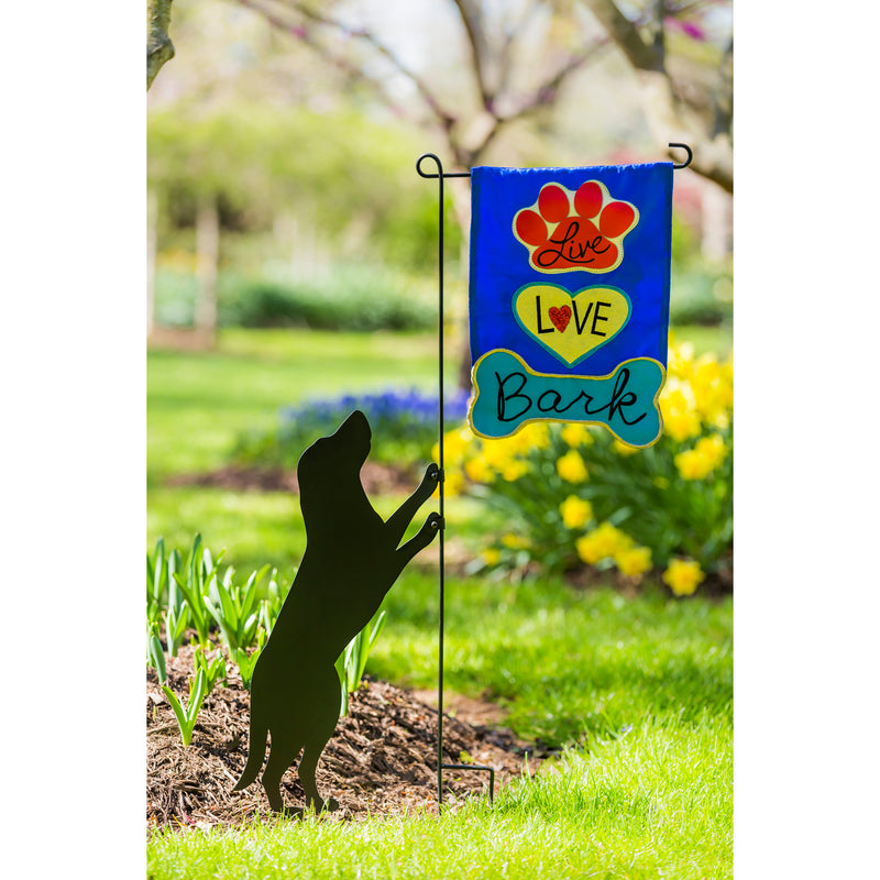 Dog Garden Flag Stand,20136