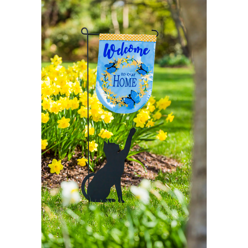 Cat Garden Flag Stand,20137