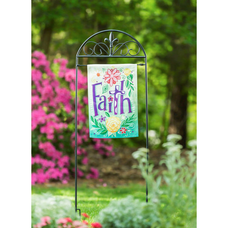 Fleur de Lis Garden Flag Arbor Stand,20150