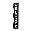 Welcome Laser Cut Garden Flag Stand,20159