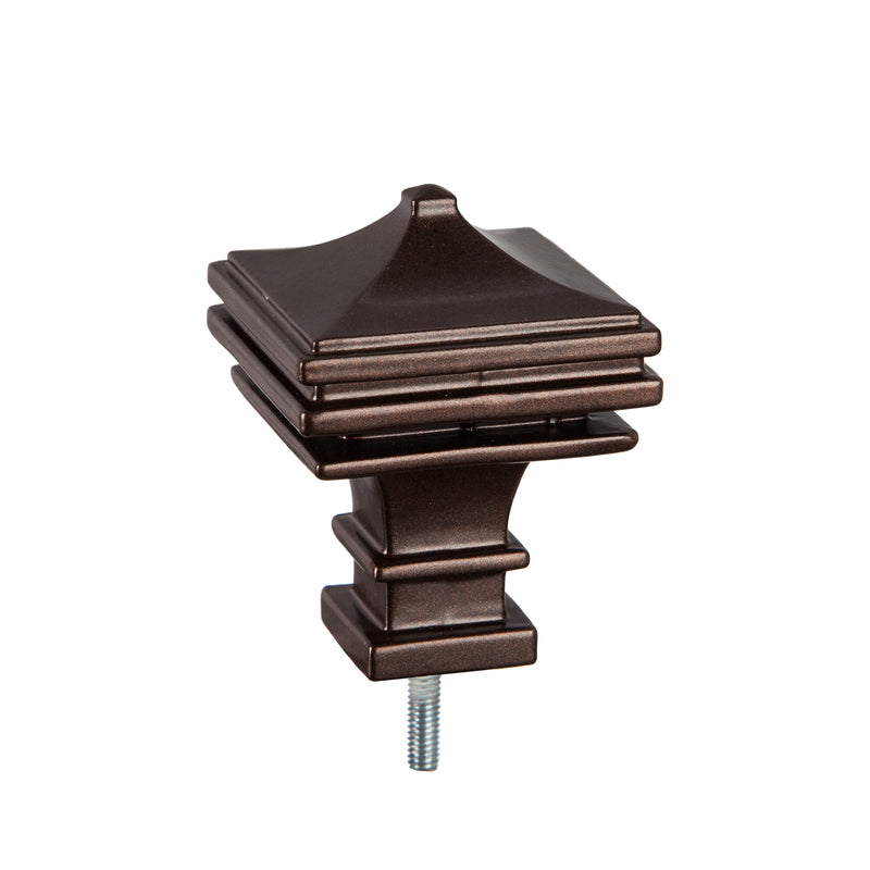 Pagoda Interchangeable Finial, Bronze,20173