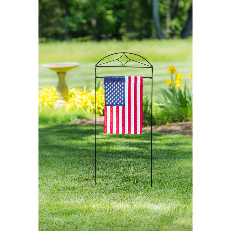 Diamond Garden Flag Arbor Stand,20191