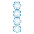 Snowflake Stack Laser Cut Garden Flag Stand Icon