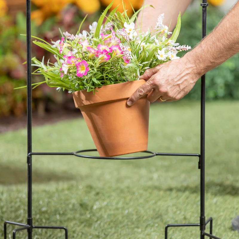 Potted Plant Garden Flag Stand,20222