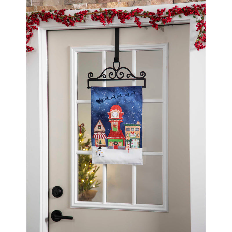 Scroll Garden Flag Over the Door Hanger,20234