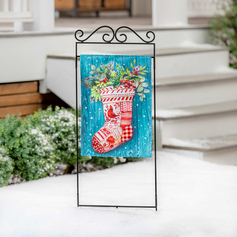 Ornate Garden Flag Stand,20240