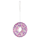Mosaic Circle Bird Feeder Butterfly