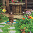 Flower Power Bird Feeder, Blue